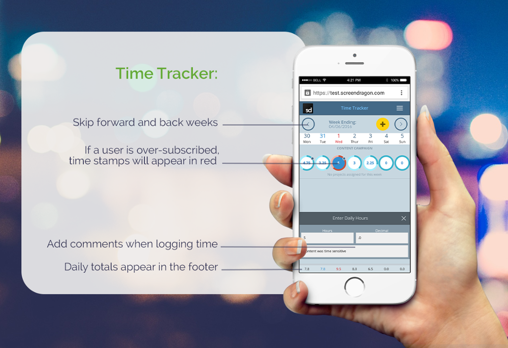 Screendragon Time Tracker